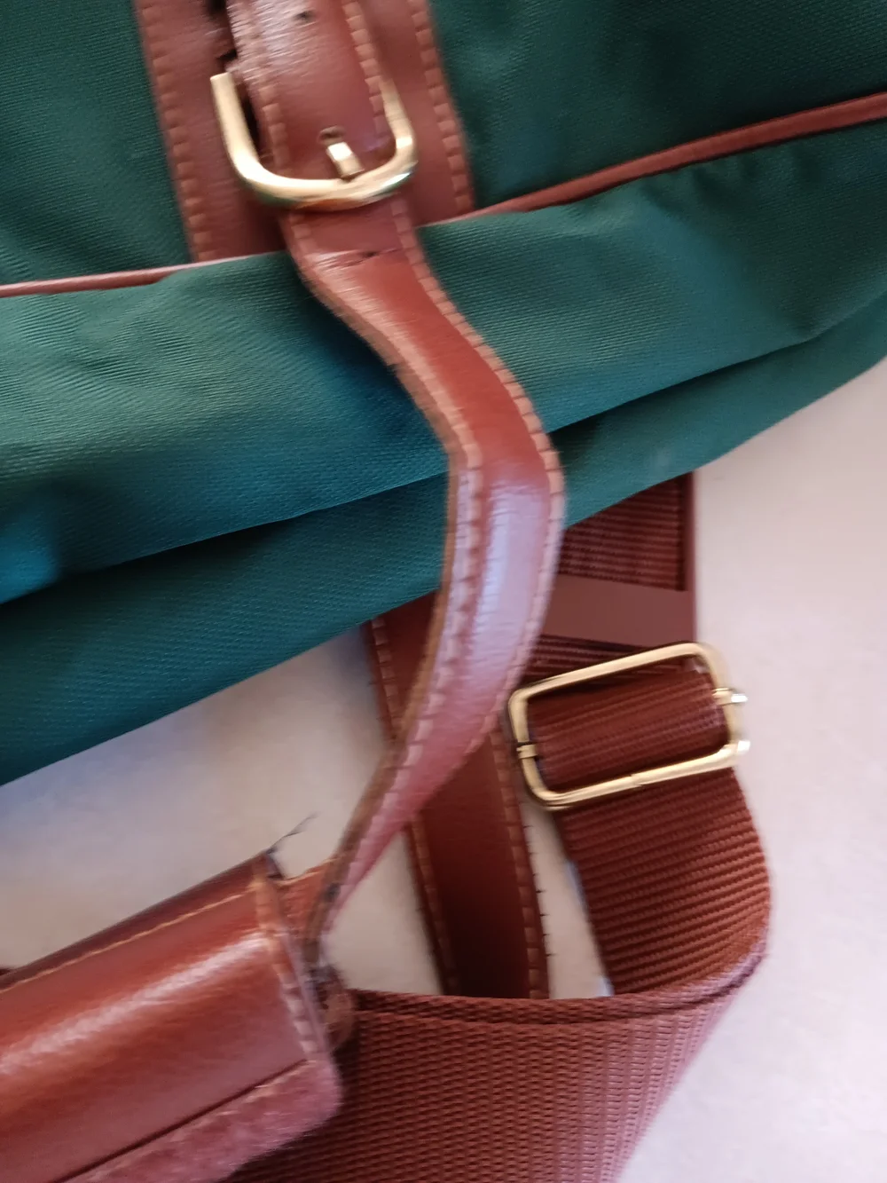 Green Leather-Trim Weekender Bag - Polo by Ralph Lauren
